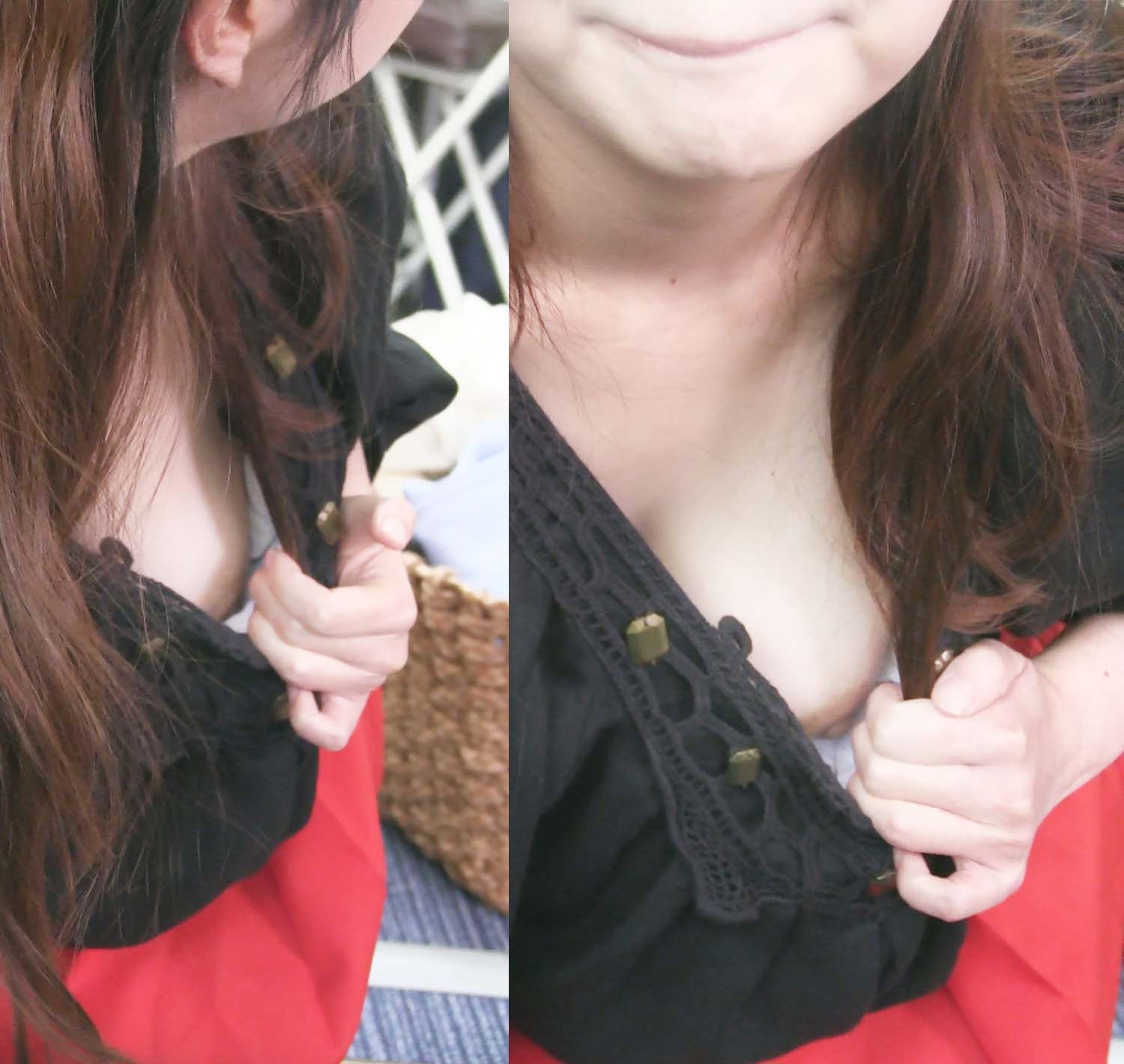 おっほぉこれが乳首ですか？パンティだけに飽き足らず・・・迫りくる美白お姉さま